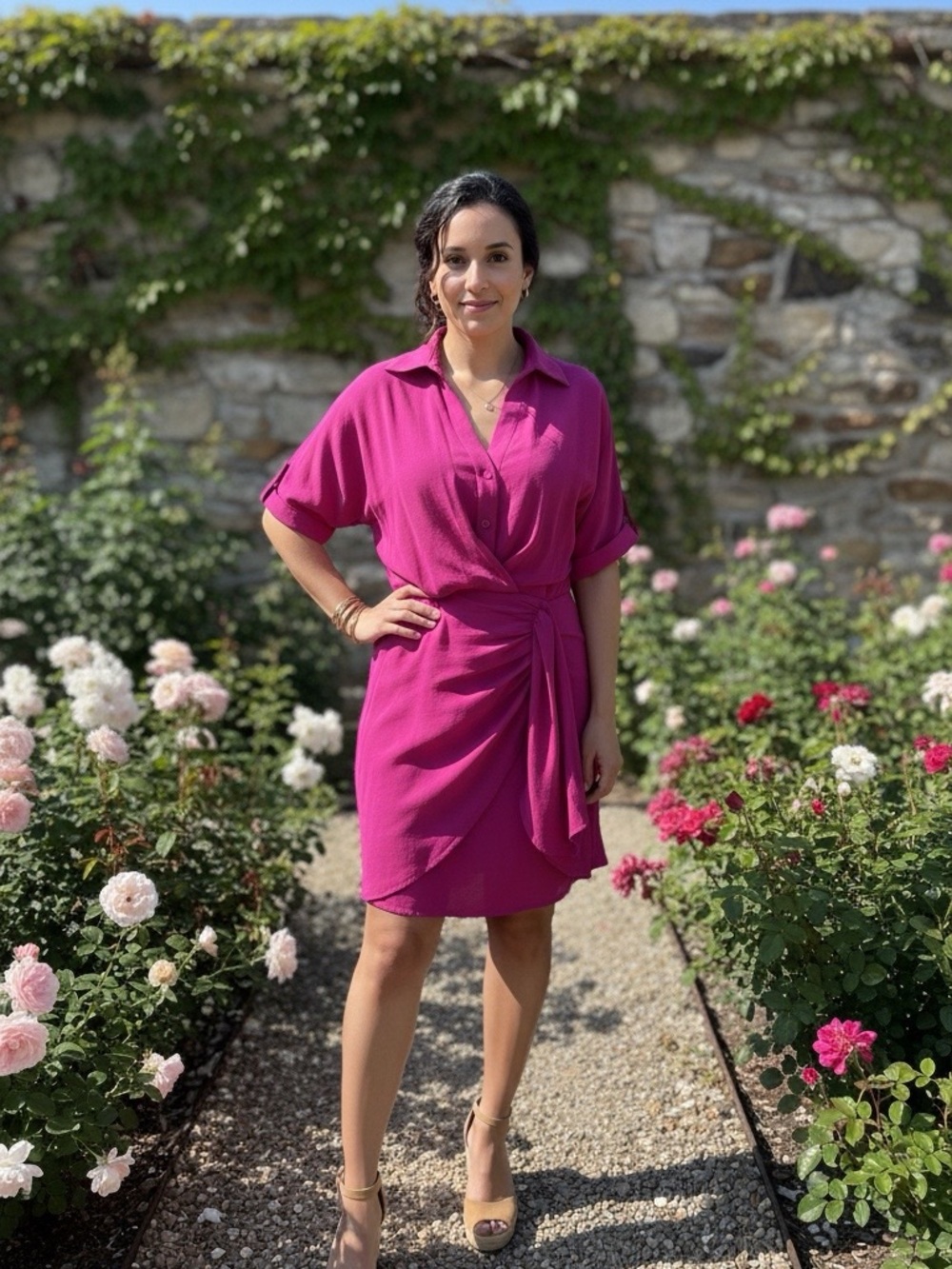 Fuchsia Dress- NWOT